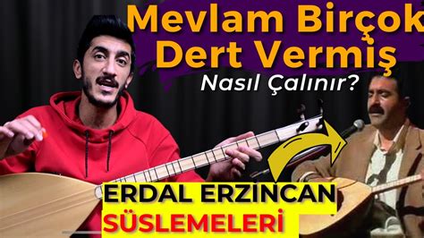 Mevlam B R Ok Dert Verm Solfej Saz Notalari Erdal Erz Ncan Mevlam