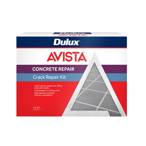Dulux Avista Epoxy Concrete Crack Repair Kit by Dulux – EBOSS