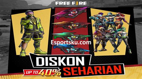 Event Diskon FF Seharian Spesial Free Fire X One Punch Man Esportsku