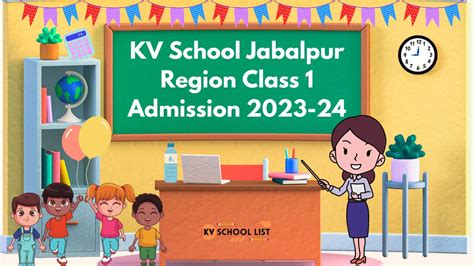 Kv School Jabalpur Region Admission 2023