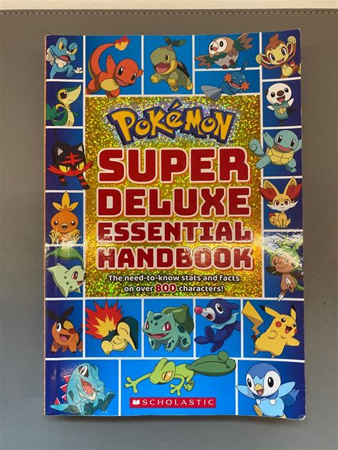 Pok Mon Super Deluxe Essential Handbook Carousell