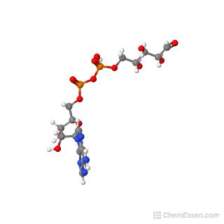 ADP Ribose Structure - C15H23N5O14P2 - Over 100 million chemical ...