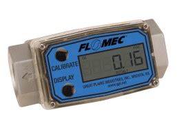 FLOMEC G2A05NQ9GMA Turbine Aluminum Flowmeter 1 10 GPM 1 2in