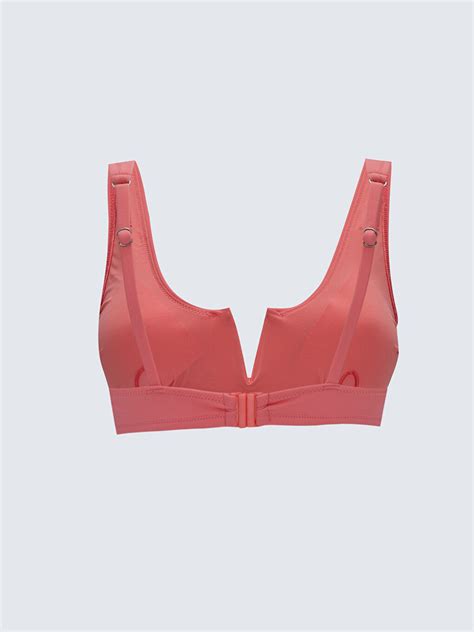 Lcw Dream Top Bikini Simplu Cu C Ptu Eal Deta Abil Pentru Femei S Bm Z Gbc Lc Waikiki