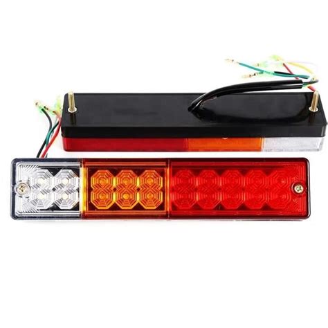 Feux arrières à LED 12 V Voiture Camion Remorque Bateau Arrière Feu