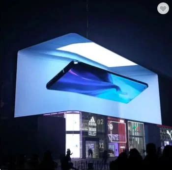 Amazing Outdoor Naked Eye D Visual Advertising Led Digital Display Screen Media China Led