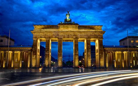 Brandenburg Gate Berlin City Wallpapers - 1920x1200 - 847233