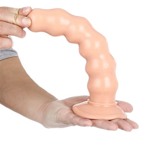 Consolador Con Ventosa Para Mujer Y Hombre Tap N Anal Largo Con Cuentas Dilatador Tapon