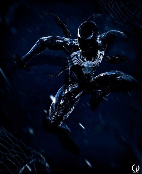 Spider Man Symbiote Suit Wallpaper