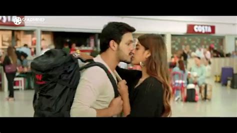 Nidhi Agarwal Kissing Akhil Akkeneni Very Hot Romantic Scene Youtube