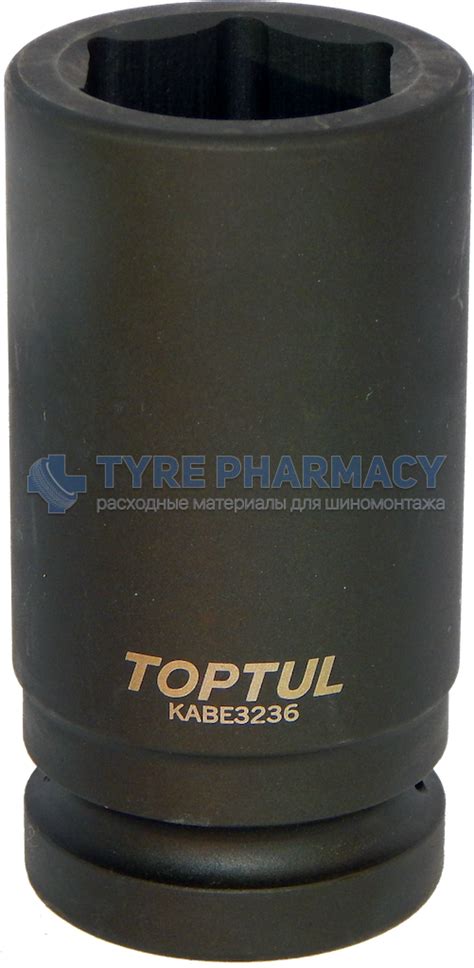 Купить головка 36мм грузовая ударная глубокая 1" toptul в СПб - Tyre ...