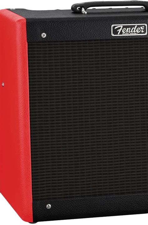 Sold Fender Hot Rod Blues Junior Iii Ltd Black Red Eminence Red Coat Gbl Guitars