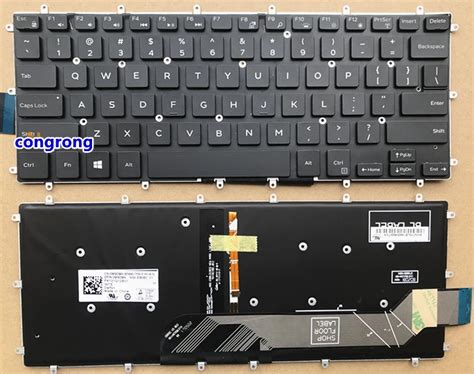 Laptop Backlit Us Keyboard For Dell Inspiron 3480 3481 3482 3490 3493