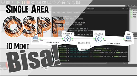 Cara Konfigurasi Routing Ospf Mikrotik Menggunakan Gns Work