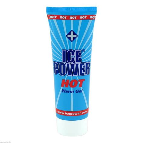 ICE POWER Hot Warm Gel 75 Ml Preisvergleich PZN 12505136 MediPreis De