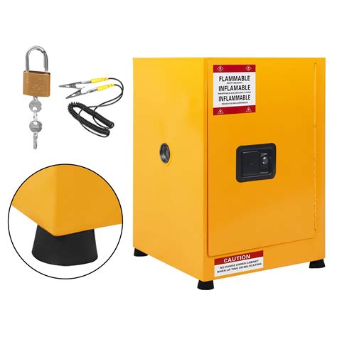 17 X 17 X 18 Galvanized Steel Safety Cabinet Flammable Liquid