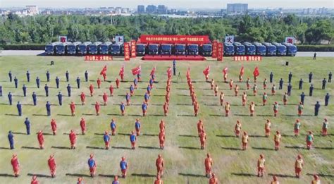 Globalink Firefighters Hold Skills Competition In Inner Mongolia