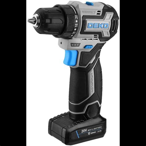 Дрель-шуруповерт аккумуляторная бесщеточная Deko Sharker Pro 084-1035 ...