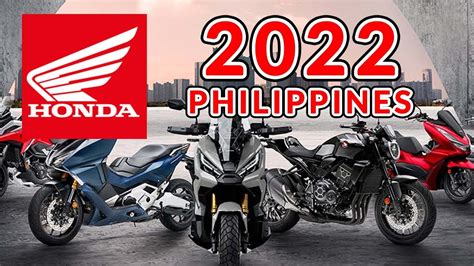 Honda Motorcycle Lineup 2022 Philippines Price And Specs Youtube