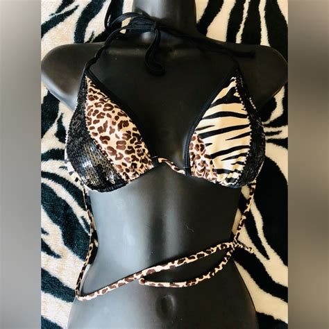 Guess Swim Guess Sequined String Bikini Top Poshmark
