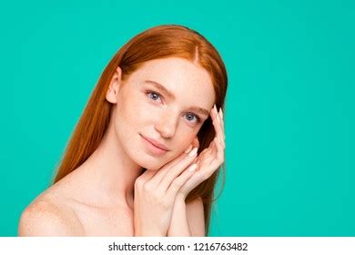 Advertising Concept Close Up Portrait Nude Natural Stock Photo 1204230310 Shutterstock