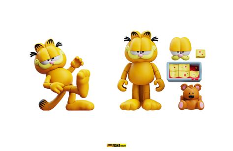 Garfield Action Figures from Boss Fight Studio | Toy Tales