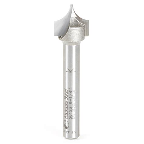 Roundover Router Bit Amana Tool 56123 1 4 Radius Cutter