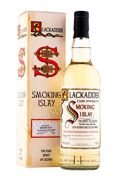 Мощный торфяной Виски Blackadder Smoking islay. | Гедонизм | Дзен