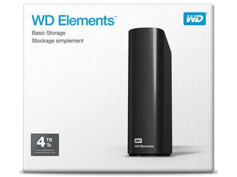 Wdbwlg0040hbk Eesn Wd Harddisk Elements 4tb 35 Sort