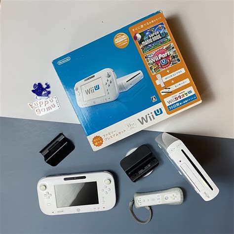 Wiiu Nintendo Wii U มือสอง สภาพดี พร้อมเล่น เสียบไฟไทยเล่นได้เลย เครื่อง นินเทนโด วียู เครื่อง