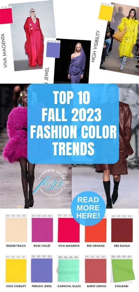 Pantone Top Nyfw Fashion Color Trends For Fall Artofit