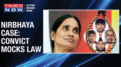 Watch Nirbhaya Case Convict Mocks Law Gives Bizarre Argument In Petition