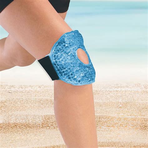 Aodebiao Ankle Sport Foot Ice Therapy Wrap Hot Cold Ice Gel Pack With Adjustable Brace For