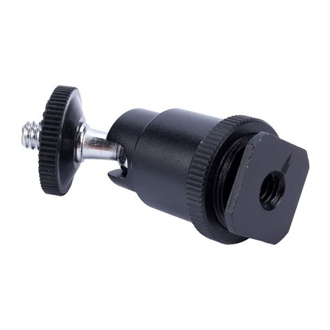 Mini Ball Head Kamera Hot Shoe Untuk Tripod Kamera Dslr Jadi Store
