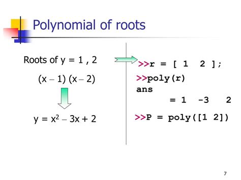 How To Determine Roots Of A Polynomial