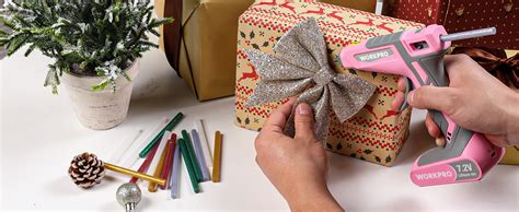 Amazon Workpro Cordless Hot Glue Gun V Glue Gun With Pcs Premium Mini Glue Sticks