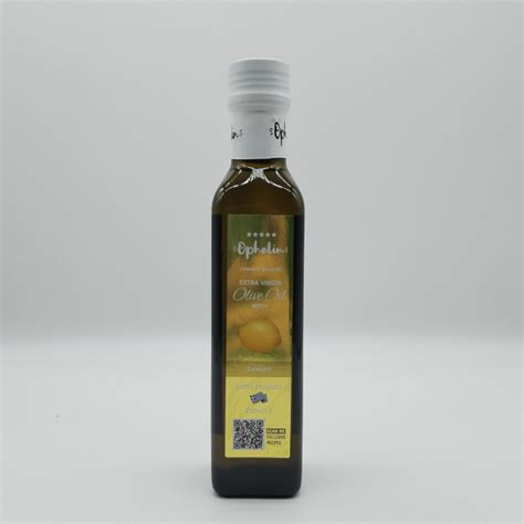 Масло оливковое Extra Virgin выстоянное с Лимоном OPHELLIA 250мл ...