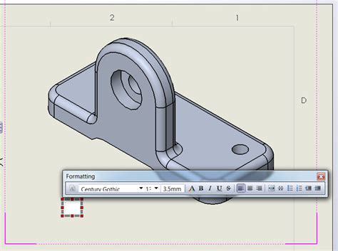 Solidworks Drawing View Labels Computer Aided Technology