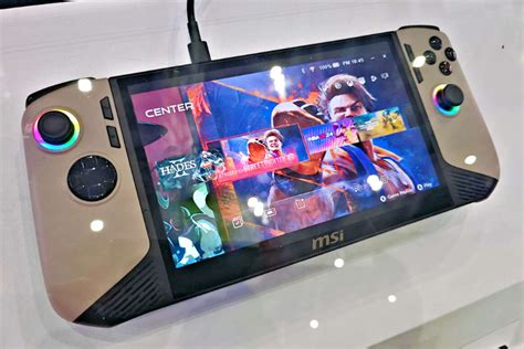 MSI показала портативную игровую приставку Claw 8 AI+ со встроенным GPU ...
