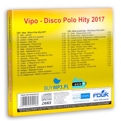 Vipo Disco Polo Hity Various Artists Muzyka Sklep Empik