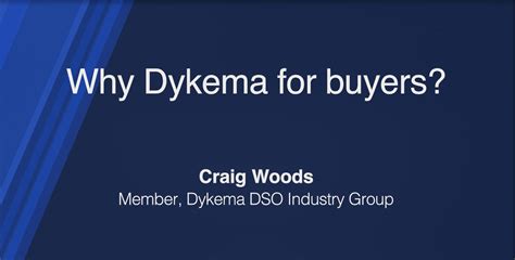 dykema  buyers dykema dso