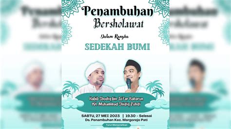 PENABUHAN BERSHOLAWAT HABIB SHODIQ BIN JA FAR BAHARUN PENAMBUHAN