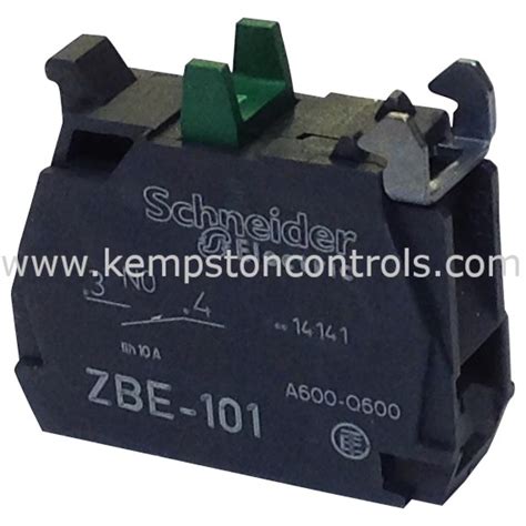 Schneider ZBE101 SCHNEIDER CONTACT BLOCK N/O | Kempston Controls