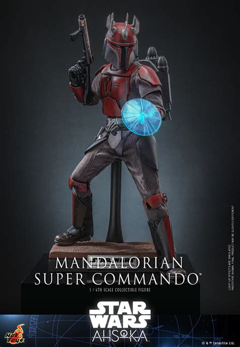 Star Wars Ahsoka Mandalorian Super Commando By Hot Toys The Toyark