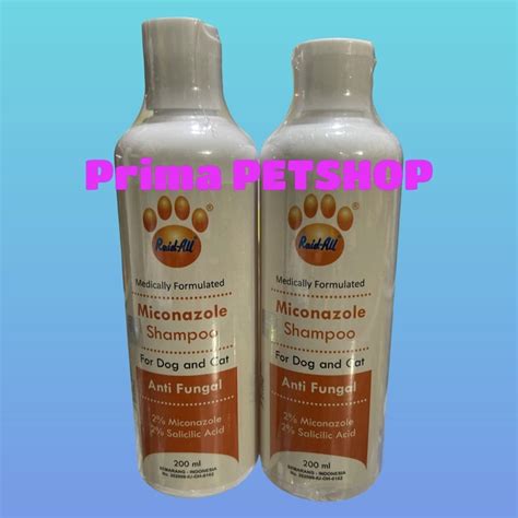 Jual Miconazole Shampoo Khusus Jamur Kucing Dan Anjing Anti Fungal