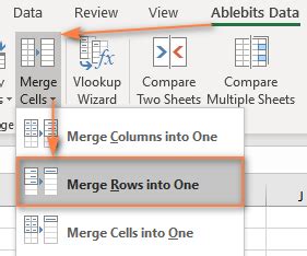 How To Merge Rows In Excel Programming Insider