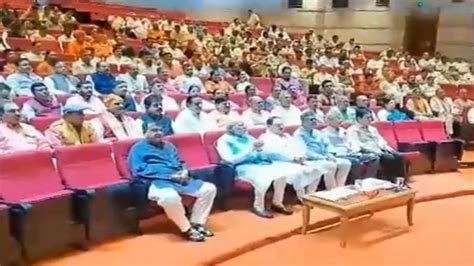 Agency News Bjp Holds Parliamentary Party Meeting Ahead Of No Confidence Motion Against Modis