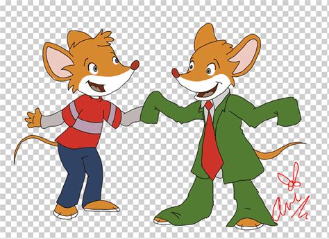 Benjamin Stilton Ilustración Dibujo Personaje Fan Art Geronimo Stilton