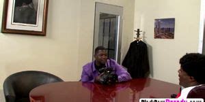 Tattooed Big Boobed Blonde MILF Rides Fat Black Dick Tnaflix