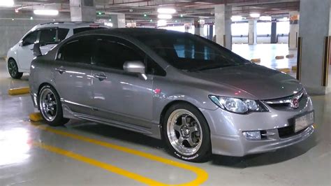 Honda Civic [FD1] 1.8 A/T (2007) Start Up & Review Indonesia - YouTube